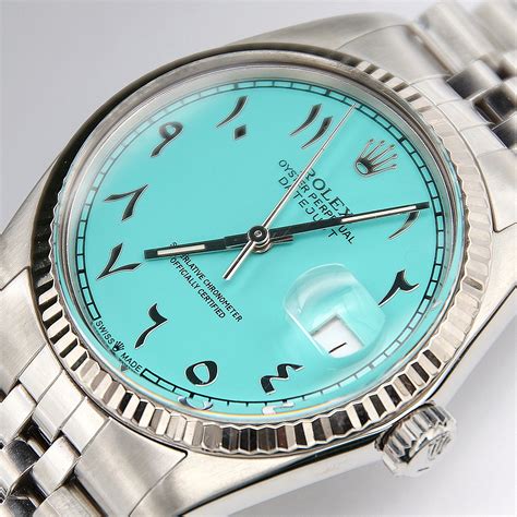 arabic datejust rolex